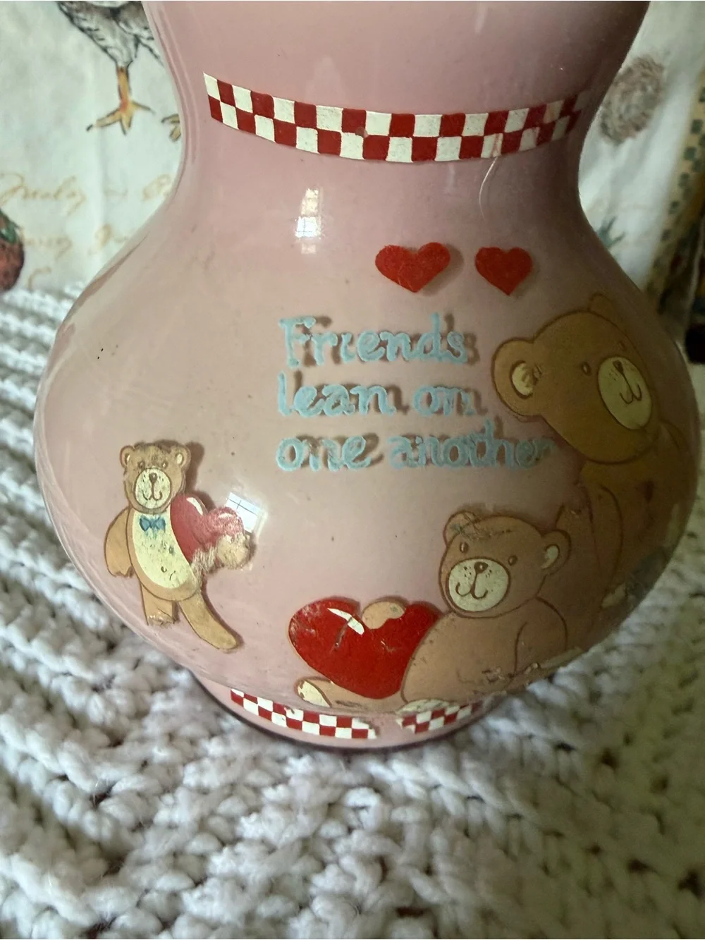 Vintage Kaadan Teddy Bear Oil Lamp - Unbranded